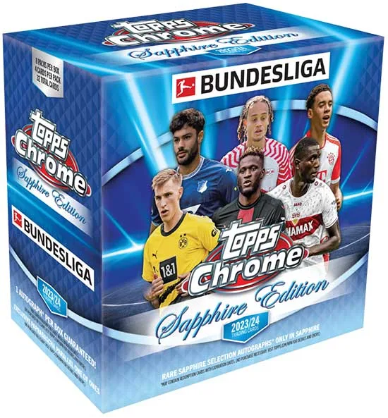 2023-24 Topps Chrome Sapphire Bundesliga Soccer
