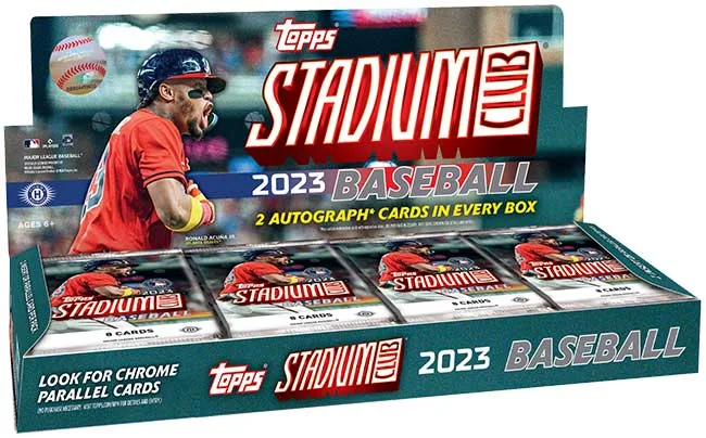 2023 Topps Stadium Club Baseball Baseball