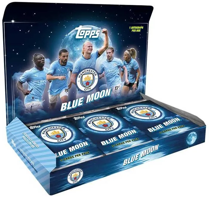 2024-25 Topps Blue Moon Manchester City Soccer