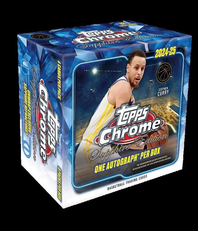 2024-25 Topps Chrome Sapphire Basketball