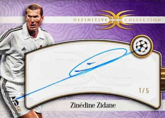 2024-25 Topps Definitive Collection UEFA Club Competitions Soccer