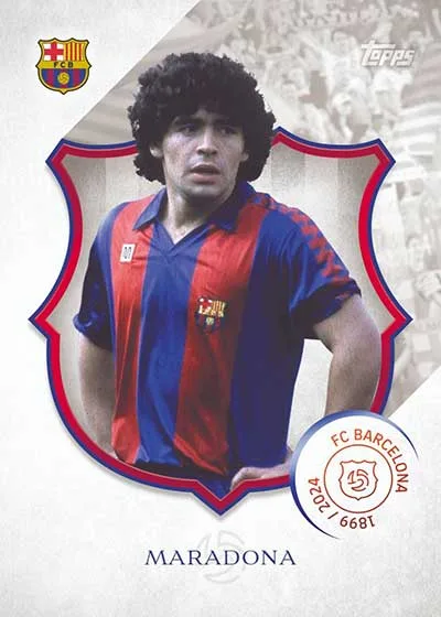 2024-25 Topps FC Barcelona 125th Anniversary Soccer