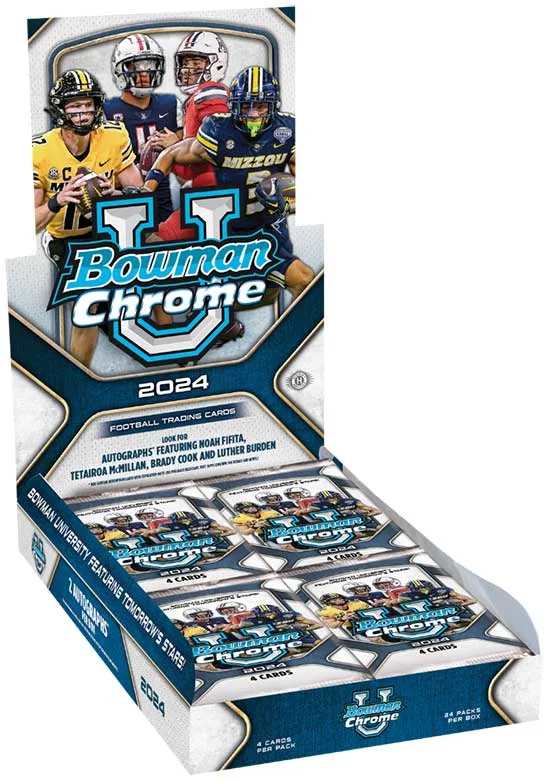2024 Bowman Chrome University Football