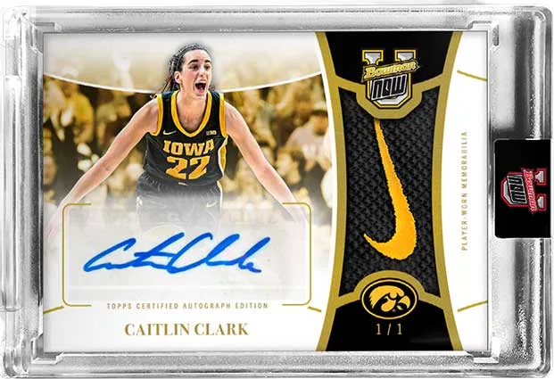 2024 Bowman U Caitlin Clark Collegiate Campaign Basketball Basketball