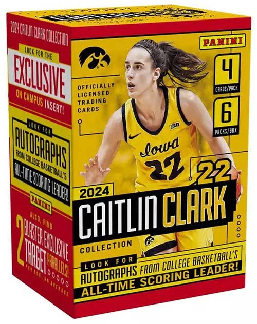 2024 Panini Caitlin Clark Collection Basketball Basketball