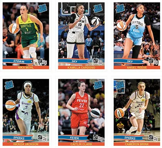 2024 Panini Instant Rated Rookie Retro WNBA Basketball Basketball