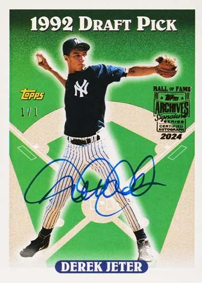 2024 Topps Archives Signature Series Baseball – Retired Edition Baseball