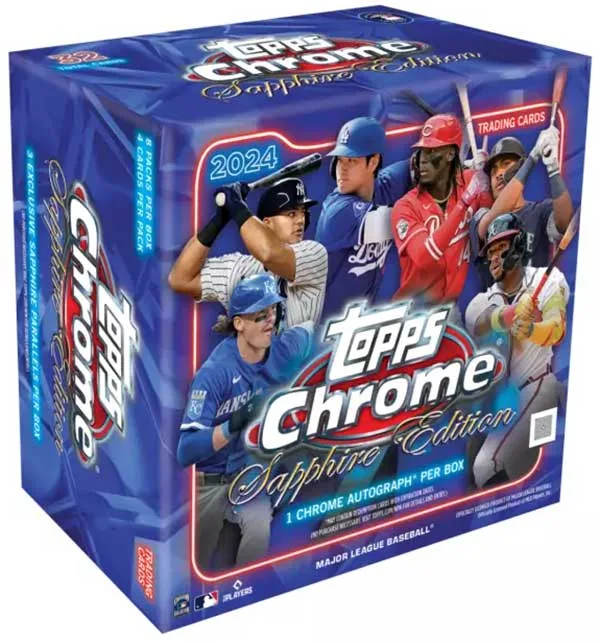 2024 Topps Chrome Sapphire Baseball Baseball