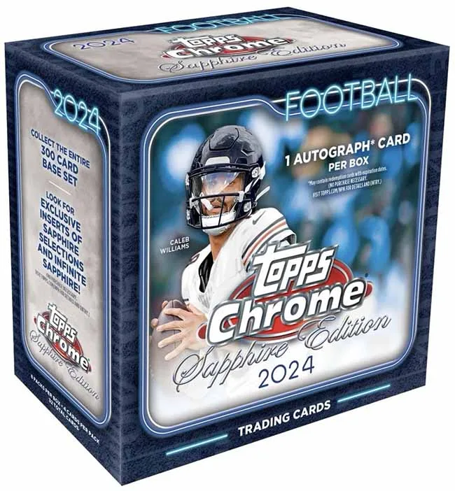 2024 Topps Chrome Sapphire Football