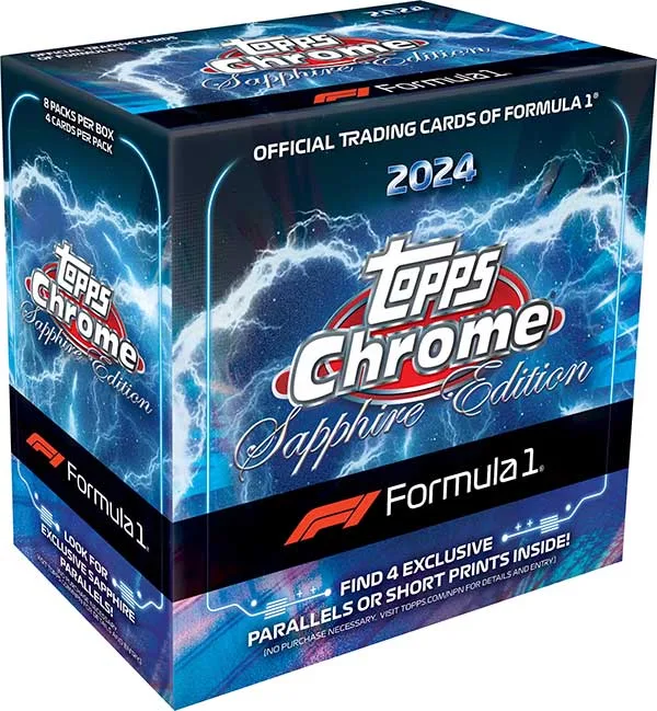 2024 Topps Chrome Sapphire Formula 1