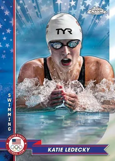 2024 Topps Chrome US Olympic and Paralympic Hopefuls Olympics