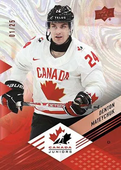 2024 Upper Deck Team Canada Juniors Hockey