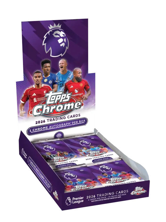 2025-26 Topps Chrome Premier League Soccer
