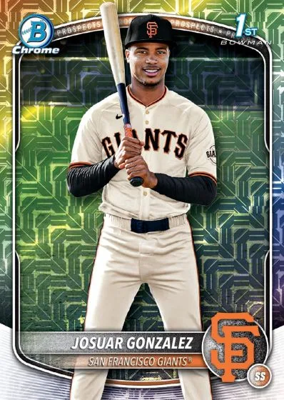 2025 Bowman Chrome Mega Box Baseball