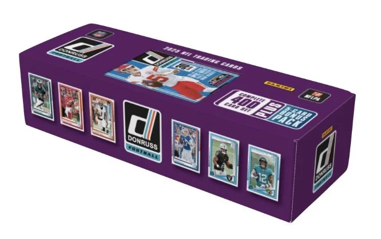2025 Donruss Football Complete Factory Set Football