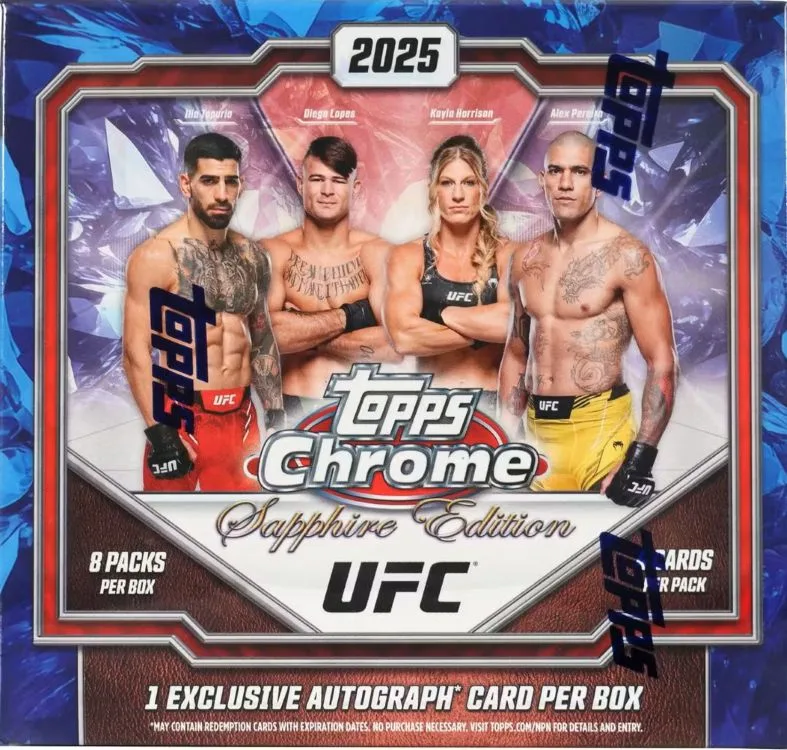2025 Topps Chrome Sapphire UFC