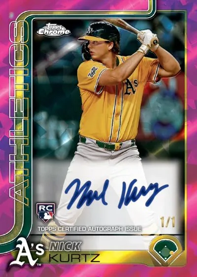 2025 Topps Chrome Sapphire Update Baseball