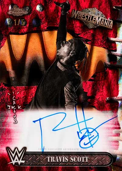 2025 Topps Chrome WWE Cactus Jack x WrestleMania