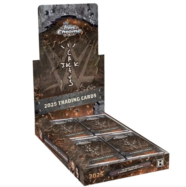 2025 Topps Chrome WWE x Cactus Jack