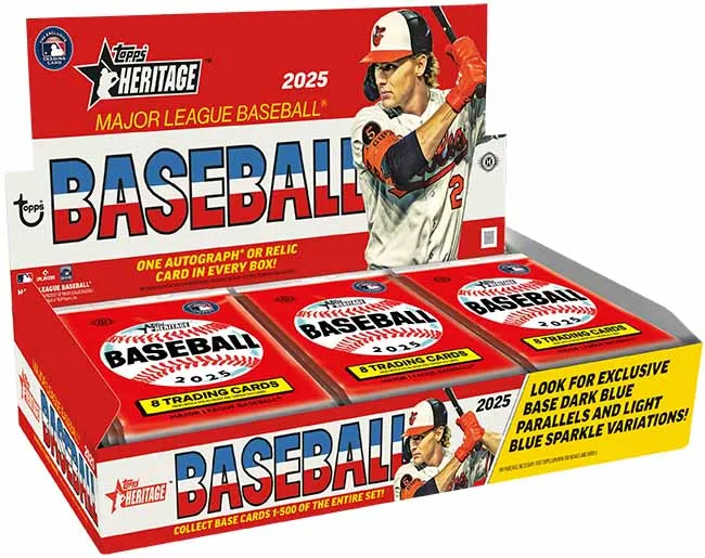 2025 Topps Heritage Baseball