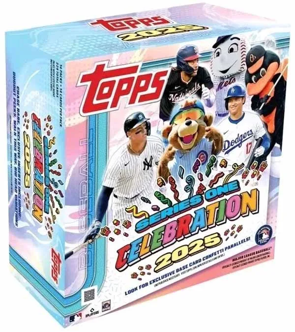 2025 Topps Series 1 Baseball Celebration Mega Box
