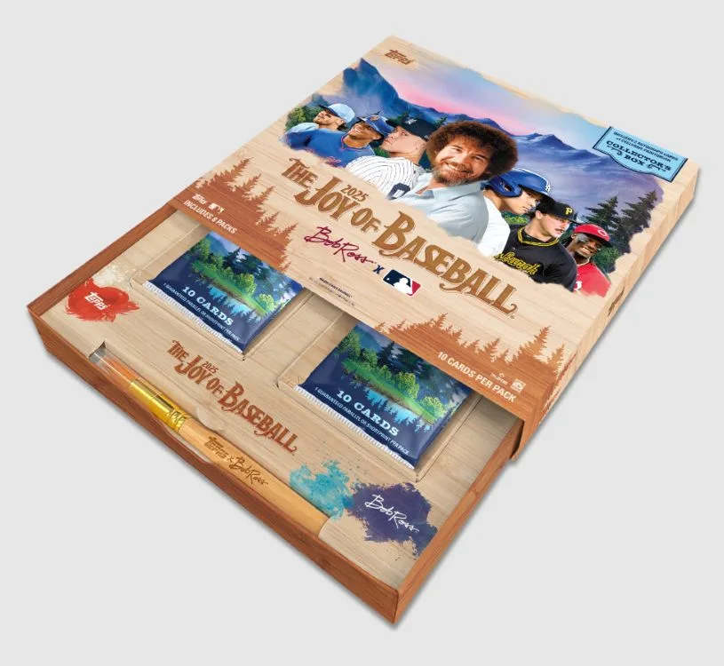 2025 Topps x Bob Ross: The Joy of Baseball