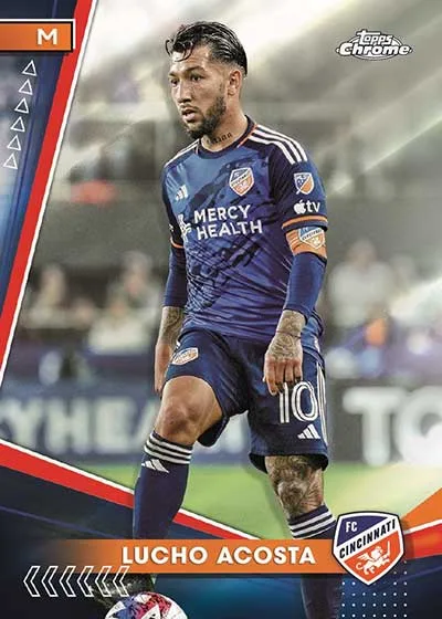 24 Topps Chrome MLS Soccer