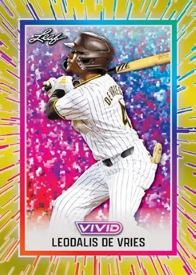 2025 Leaf Vivid Baseball: Rare 1/1 Cards, Autographs & Bold Designs