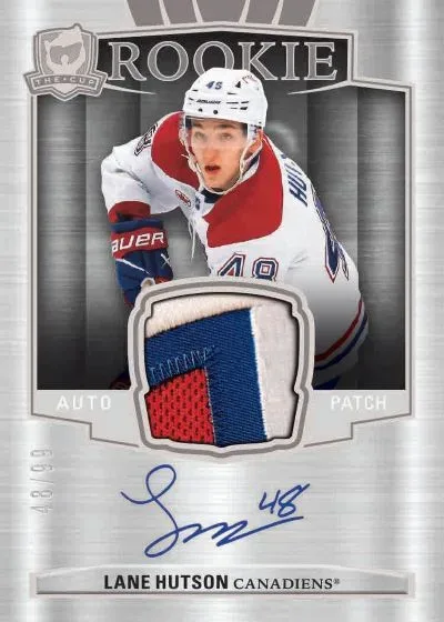 2024-25 Upper Deck The Cup Hockey Cards: Premium Rookie Patch Autos