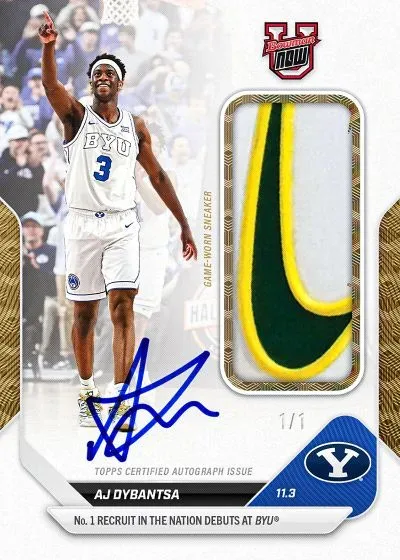 2025-26 Bowman University Now Basketball: Weekly College Card Releases