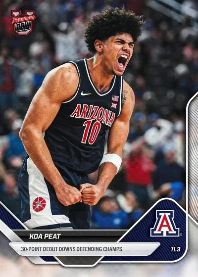 2025-26 Bowman University Now Basketball: Weekly College Card Releases