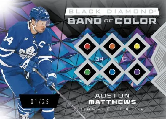 2025-26 Upper Deck Black Diamond Hockey Card Set Overview