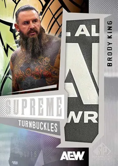 2025 SP Game Used AEW Wrestling Cards: Autographs & Event Relics
