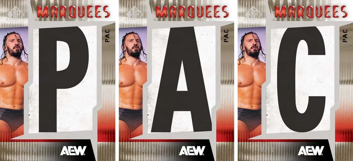 2025 SP Game Used AEW Wrestling Cards: Autographs & Event Relics