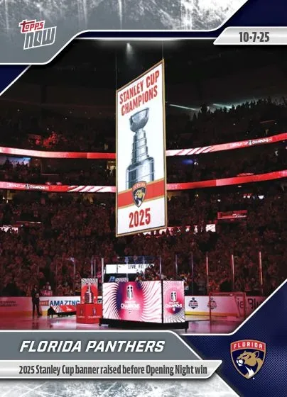 2025-26 Topps Now Hockey: Real-Time NHL Cards & Limited Runs