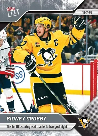2025-26 Topps Now Hockey: Real-Time NHL Cards & Limited Runs