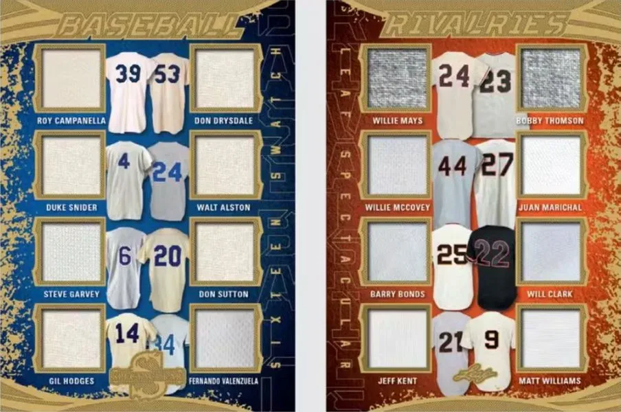 2025 Leaf Spectacular Baseball: Premium Multi-Signed Autograph Cards
