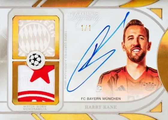 2024-25 Topps Dynasty UEFA Champions League Soccer Cards Preview