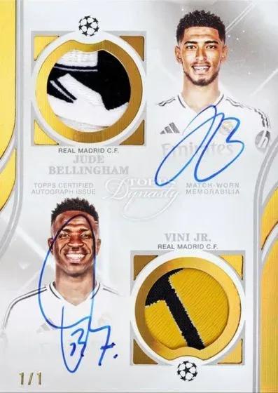 2024-25 Topps Dynasty UEFA Champions League Soccer Cards Preview