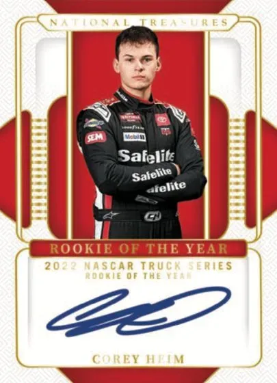 2025 Panini National Treasures NASCAR: 10th Anniversary High-End Cards