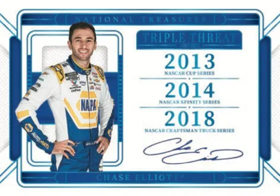 2025 Panini National Treasures NASCAR: 10th Anniversary High-End Cards