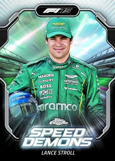 2025 Topps Chrome Formula 1 Racing Cards: Updated Drivers & Parallels