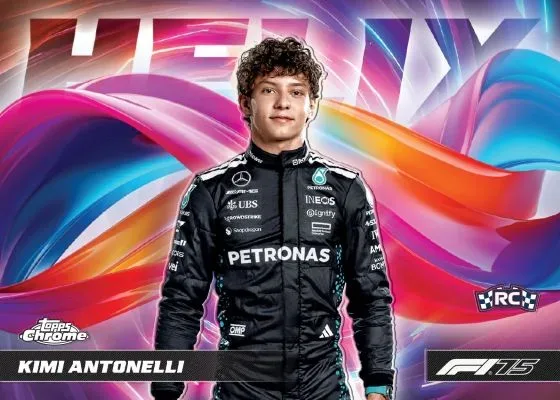 2025 Topps Chrome Formula 1 Racing Cards: Updated Drivers & Parallels