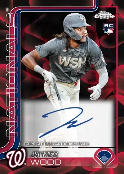 2025 Topps Chrome Update Series Baseball: Rookies, Autographs & Parall
