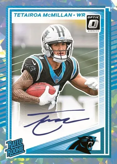2025 Donruss Optic Football: Chromium Rookie Cards & Autographs