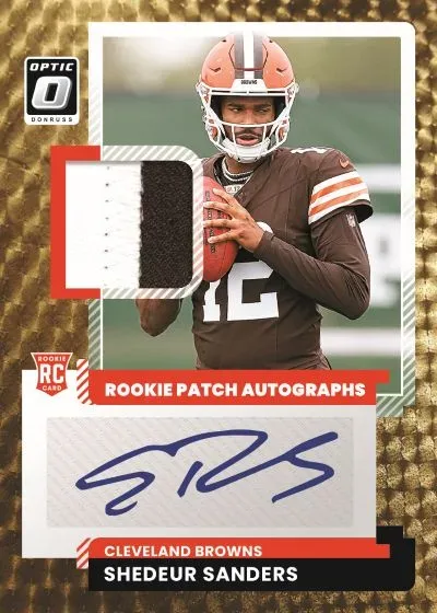 2025 Donruss Optic Football: Chromium Rookie Cards & Autographs