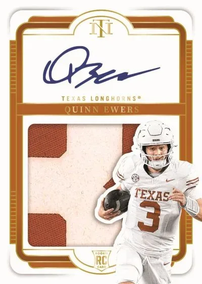 2025 Panini National Treasures Collegiate Football: Premium College Ca
