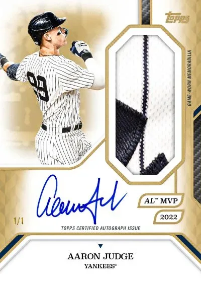 2025 Topps MLB MVP Collection Featuring Ohtani & Judge