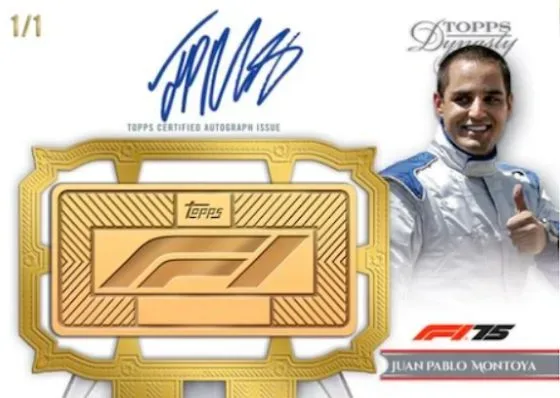2025 Topps Dynasty Formula 1 Racing: Premium Autograph Relic Cards