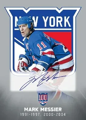2025-26 Upper Deck New York Rangers Centennial Box Set Preview